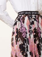 LIU JO Pleated skirt , Color: BLACK/ WHITE/ PINK (Image 1)