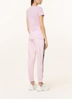 LIU JO T-shirt with decorative gem trim , Color: PINK (Image 1)