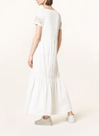 LIU JO Jersey dress with decorative gems, Color: WHITE (Image 1)