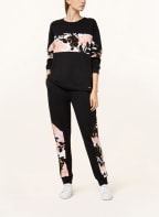 LIU JO Sweatshirt , Color: BLACK/ WHITE/ PINK (Image 1)