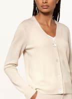 darling harbour Strickjacke aus Cashmere, Farbe: BEIGE (Bild 1)