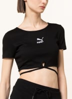 PUMA Cropped-Shirt , Farbe: SCHWARZ (Bild 1)