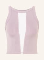 PUMA Cropped-Top EXHALE mit Mesh, Farbe: ALTROSA (Bild 1)