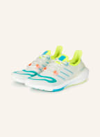 adidas Laufschuhe ULTRABOOST 22, Farbe: WEISS/ NEONGELB/ MINT (Bild 1)