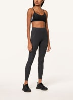 adidas 7/8-Tights mit Mesh-Einsätzen, Farbe: DUNKELGRAU (Bild 1)