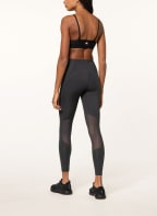 adidas 7/8-Tights mit Mesh-Einsätzen, Farbe: DUNKELGRAU (Bild 1)
