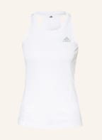 adidas Tank top TENNIS CLUB with mesh inserts, Color: WHITE (Image 1)