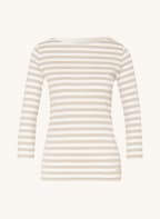 BOGNER Shirt LOUNA mit 3/4-Arm, Farbe: WEISS/ BEIGE (Bild 1)