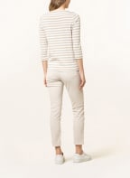 BOGNER Shirt LOUNA mit 3/4-Arm, Farbe: WEISS/ BEIGE (Bild 1)