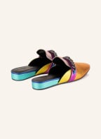 KURT GEIGER Mules, Farbe: ORANGE/ HELLROSA/ HELLGRÜN (Bild 1)