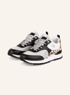 GUESS Sneaker , Farbe: WEISS/ SCHWARZ/ CAMEL (Bild 1)