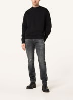 7 for all mankind Destroyed jeans SLIMMY TAPERED modern slim fit, Color: BLACK (Image 1)