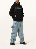 BALENCIAGA Oversized-Hoodie, Farbe: SCHWARZ (Bild 1)