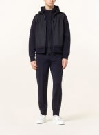 ZEGNA Weste im Materialmix, Farbe: DUNKELBLAU (Bild 1)