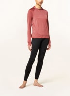 icebreaker Hoodie COOL-LITE™ mit Merinowolle, Farbe: DUNKELROT (Bild 1)