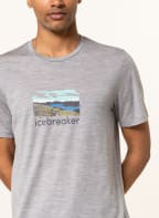 icebreaker T-Shirt TECH LITE II aus Merinowolle, Farbe: GRAU (Bild 1)