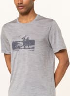 icebreaker T-Shirt TECH LITE II aus Merinowolle, Farbe: GRAU (Bild 1)