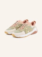 HOGAN Sneaker H597, Farbe: BEIGE/ HELLGRÜN/ HELLROT (Bild 1)