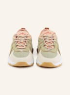 HOGAN Sneaker H597, Farbe: BEIGE/ HELLGRÜN/ HELLROT (Bild 1)