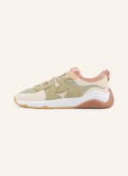 HOGAN Sneaker H597, Farbe: BEIGE/ HELLGRÜN/ HELLROT (Bild 1)