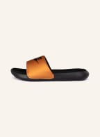 Nike Pantoletten VICTORI, Farbe: SCHWARZ/ DUNKELORANGE (Bild 1)