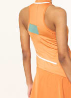 Nike Tank top NIKECOURT DRI-FIT with mesh, Color: ORANGE (Image 1)
