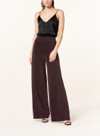 V by Vera Mont Hose mit Glitzergarn , Farbe: SCHWARZ/ LILA (Bild 1)