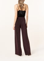 V by Vera Mont Hose mit Glitzergarn , Farbe: SCHWARZ/ LILA (Bild 1)