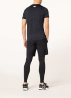 UNDER ARMOUR Tights HEATGEAR RUSH 2.0 with mesh, Color: BLACK (Image 1)