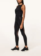UNDER ARMOUR 7/8 tights UA RUSH™ with mesh, Color: BLACK (Image 1)