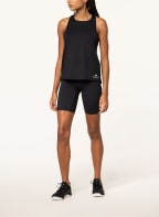 UNDER ARMOUR Fitness shorts UA MERIDIAN, Color: BLACK (Image 1)