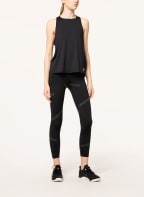 UNDER ARMOUR 7/8 tights MERIDIAN, Color: BLACK (Image 1)