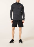 UNDER ARMOUR Longsleeve UA TECH™, Farbe: DUNKELGRAU/ SCHWARZ (Bild 1)