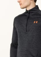 UNDER ARMOUR Longsleeve UA TECH™, Farbe: DUNKELGRAU/ SCHWARZ (Bild 1)