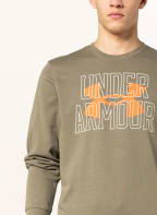 UNDER ARMOUR Sweatshirt UA RIVAL, Color: OLIVE (Image 1)