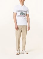 LACOSTE Piqué-Poloshirt Regular Fit, Farbe: WEISS (Bild 1)