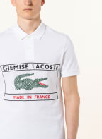 LACOSTE Piqué-Poloshirt Regular Fit, Farbe: WEISS (Bild 1)