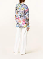 LUISA CERANO Bluse, Farbe: BLAU/ WEISS/ GELB (Bild 1)