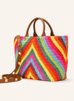 VALENTINO GARAVANI Torba shopper, Kolor: ZIELONY/ MOCNORÓŻOWY/ ŻÓŁTY (Obrazek 1)