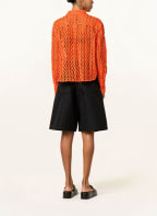 VALENTINO Lace shirt blouse, Color: ORANGE (Image 1)