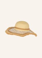 TOMMY HILFIGER Strohhut, Farbe: GELB/ HELLORANGE/ HELLBRAUN (Bild 1)