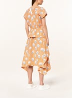 KENZO Kleid, Farbe: ORANGE/ HELLBLAU/ WEISS (Bild 1)