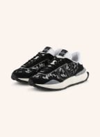 VALENTINO GARAVANI Sneakersy V-LOGO, Kolor: CZARNY/ JASNOCZARY/ BIAŁY (Obrazek 1)
