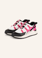 HUGO Sneaker JOYCE , Farbe: SCHWARZ/ WEISS/ PINK (Bild 1)