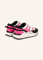 HUGO Sneaker JOYCE , Farbe: SCHWARZ/ WEISS/ PINK (Bild 1)