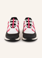 HUGO Sneaker JOYCE , Farbe: SCHWARZ/ WEISS/ PINK (Bild 1)