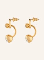 Salvatore Ferragamo Ohrhänger GANCIO, Farbe: GOLD/ WEISS (Bild 1)