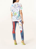 DSQUARED2 T-Shirt, Farbe: WEISS/ BLAU/ NEONBLAU (Bild 1)