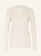 Calvin Klein Strickhülle zum Wickeln, Farbe: CREME (Bild 1)