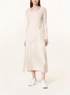 Calvin Klein Strickhülle zum Wickeln, Farbe: CREME (Bild 1)